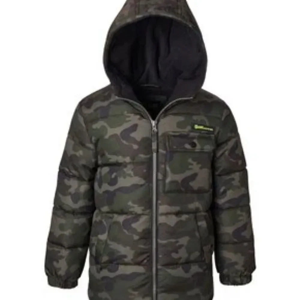 Ixtreme‎ Boys' Camouflage Puffer Jacket Medium NWT in packaging